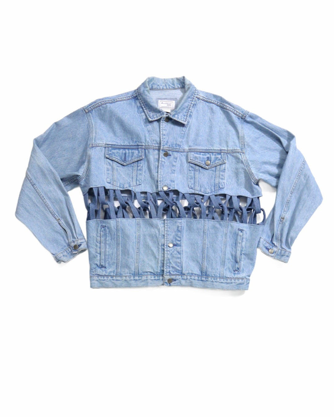 Criss Cross Denim Jacket