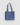 Ruffled Tote Bag (Small Striped Denim)