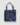 Leather Ruffled Tote Bag (Large Black)