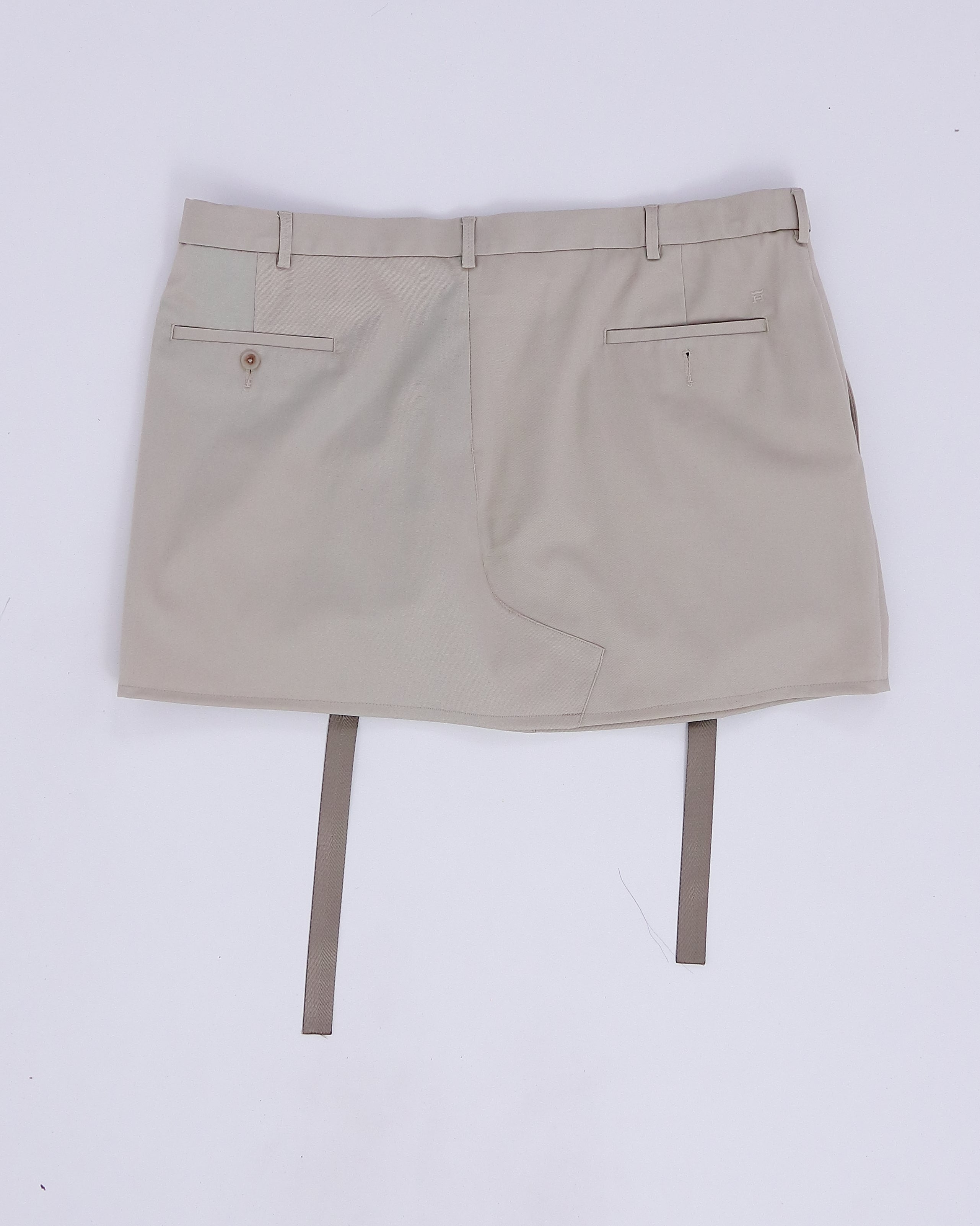 Khaki Mini Cargo Skirt (2XL)