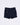 Navy Wool Skort - red/white Pin Striped