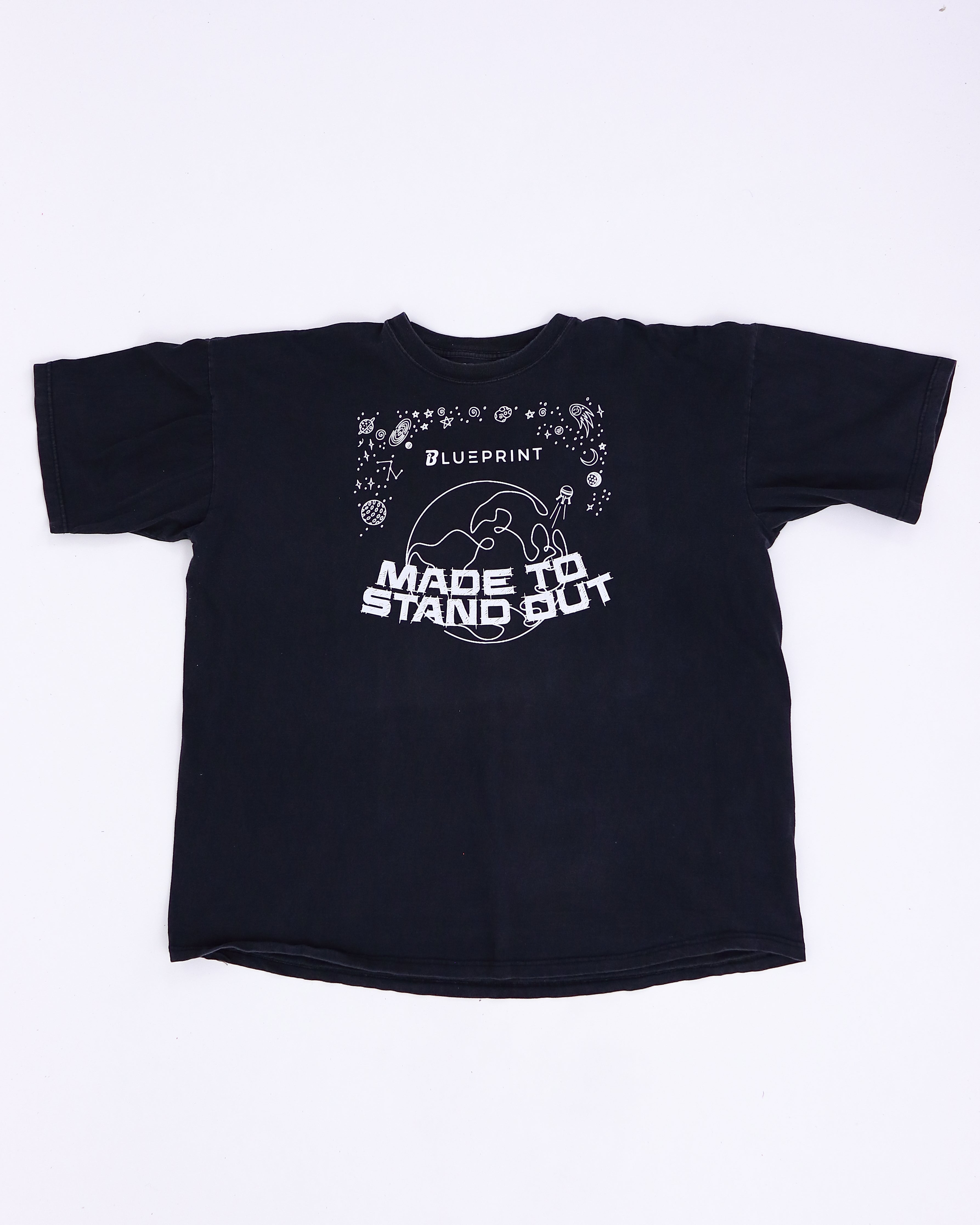 Vintage Wash Stand Out Tee - black