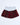 Jogger Skirt - White/Red Plaid (XL)