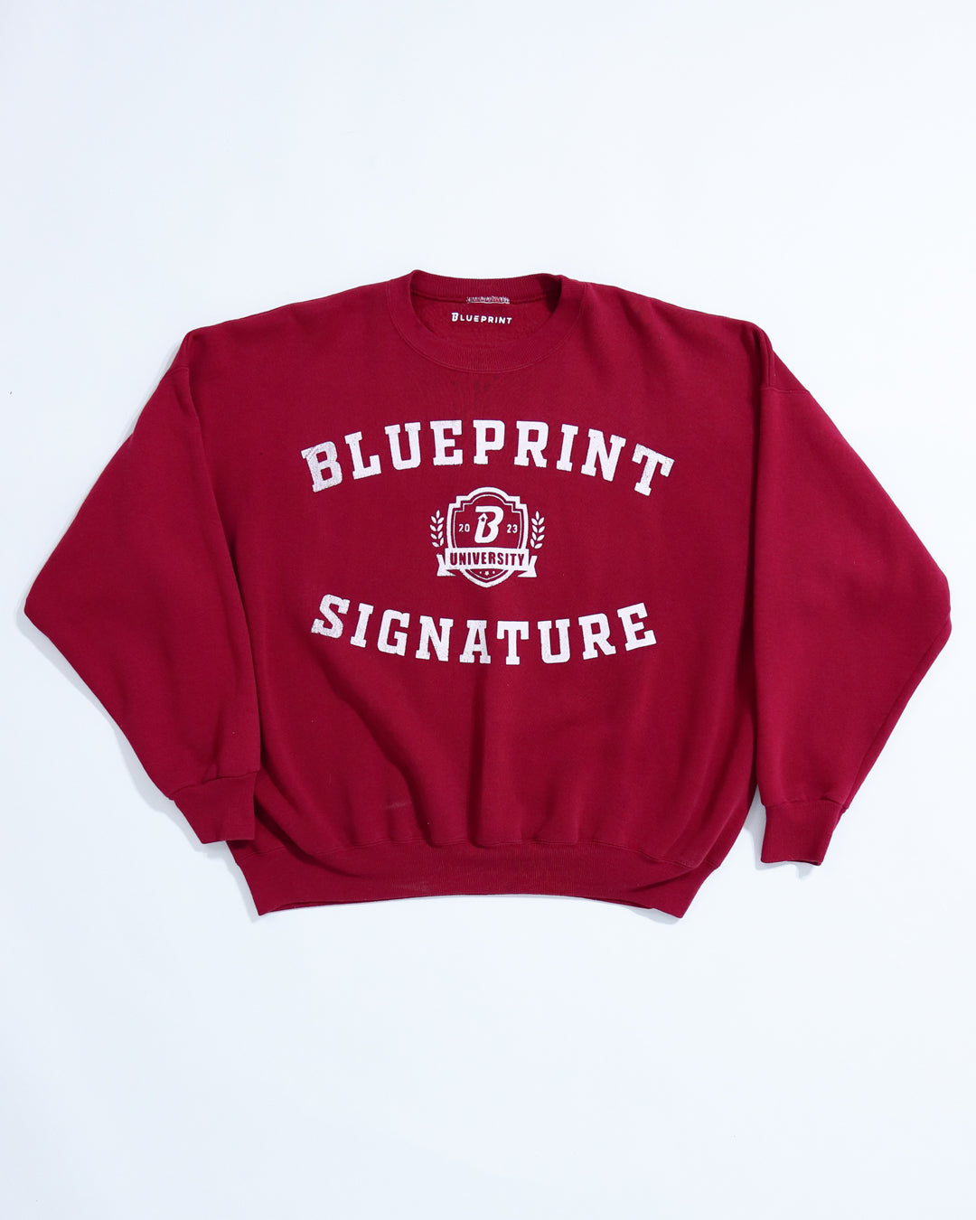 Blueprint Star Sweatshirt - Red (2XL)