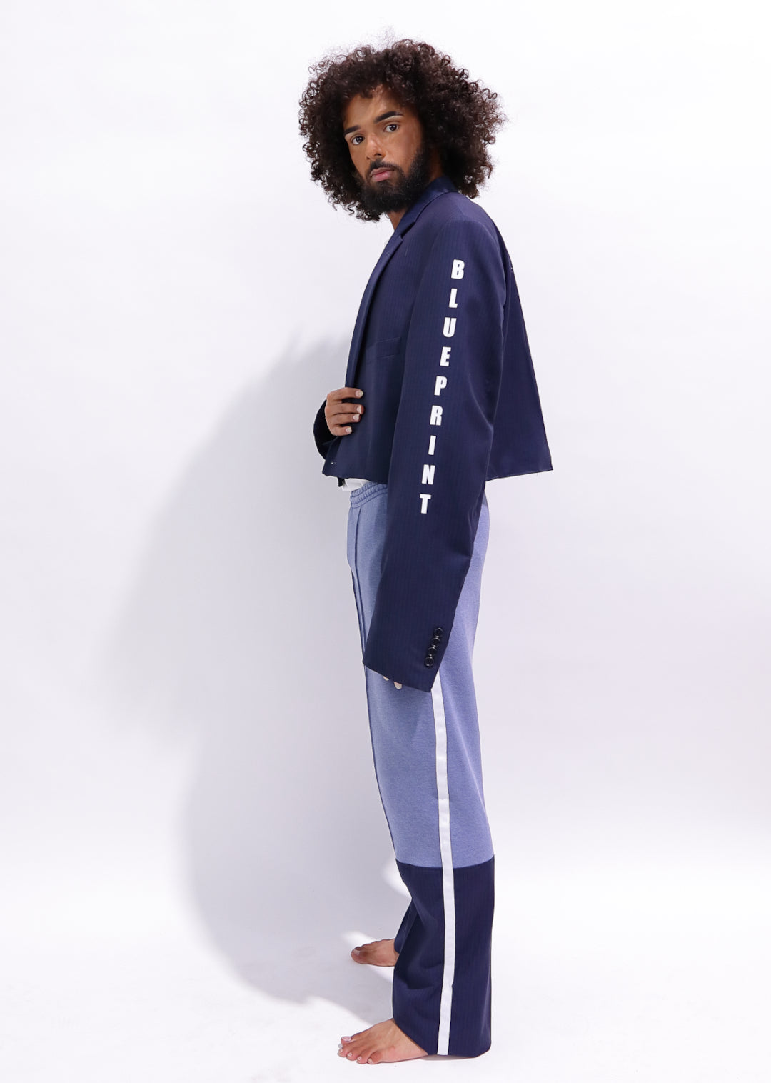 Blue Jogger Slacks