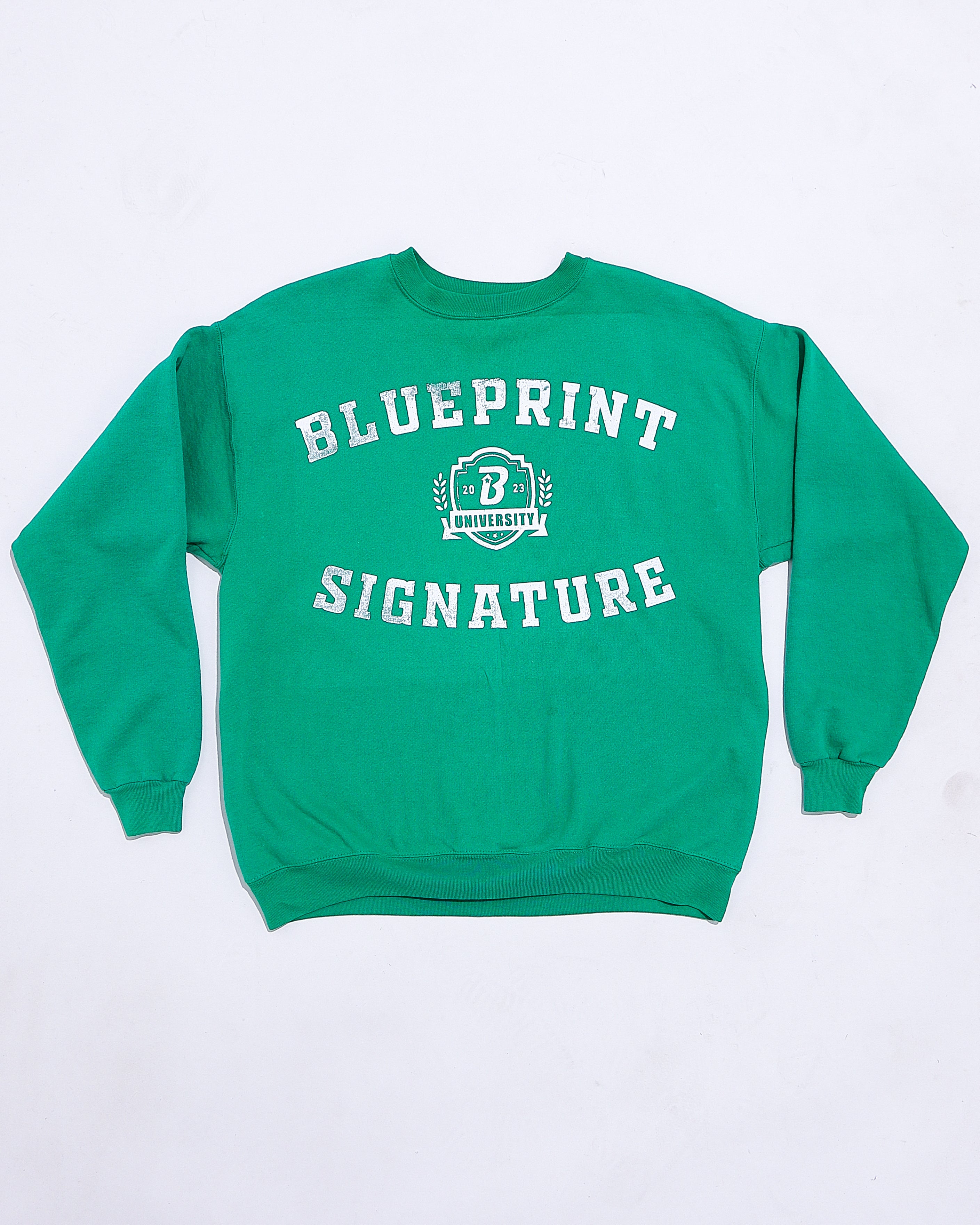 Blueprint Signature Sweatshirt - Green (Large)